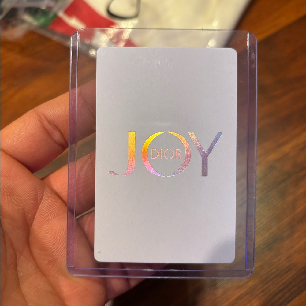 Dior Joy game cards
